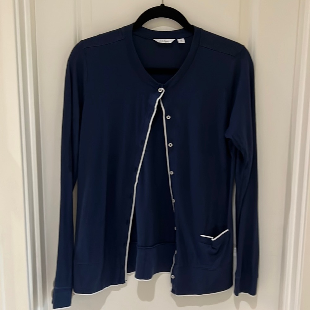 Women’s Lady Hagen golf cardigan, size small.